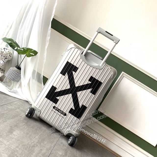Rimowa拉杆箱 66644 Rimowa x Off-White聯名 全鋁鎂合金 日默瓦拉箱 Off行李箱xzx1042